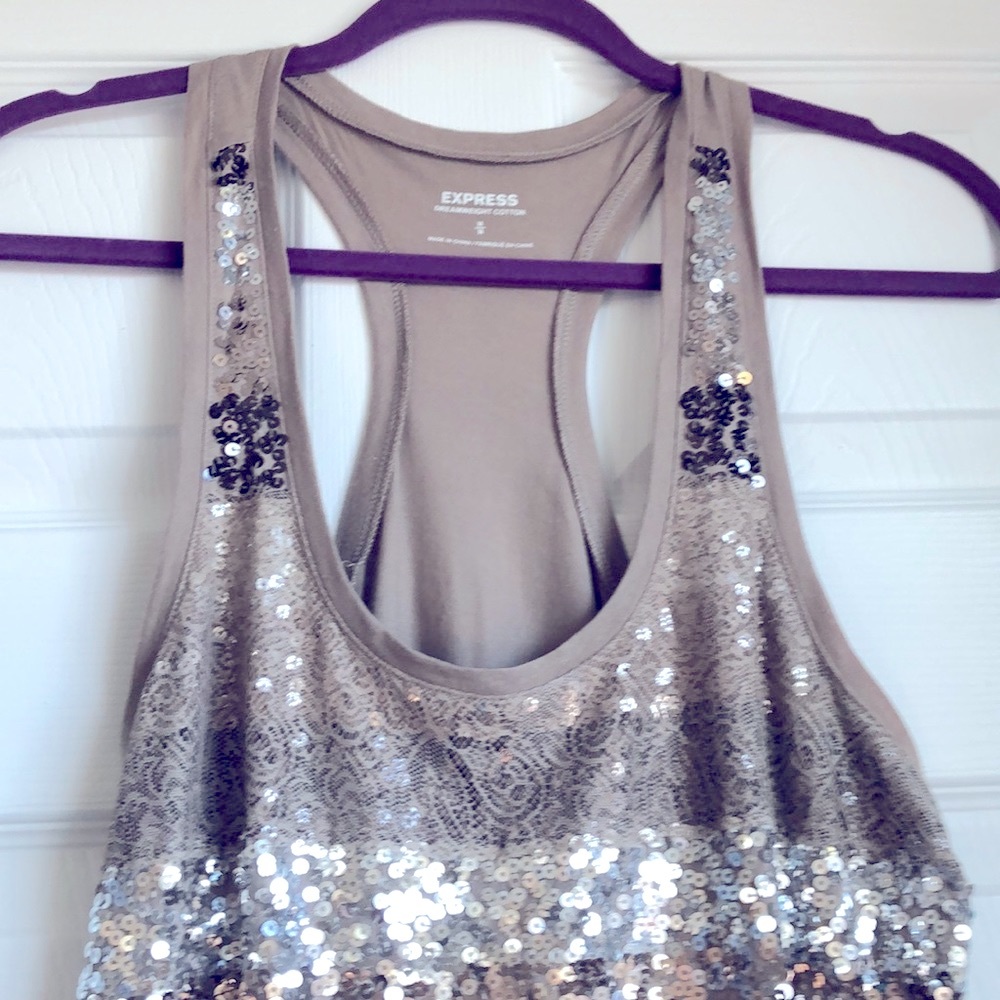 Express Sequenced Tank Top - Picture 3 of 3